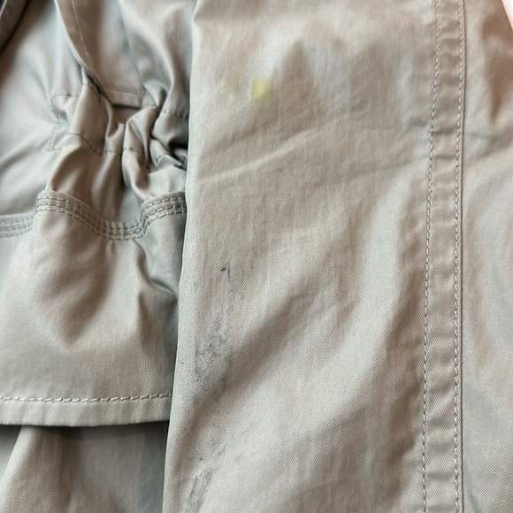 Preloved Coach Green Cotton/Nylon Parka Snap out Liner/ Faux Fur Hood Trim - Picture 15 of 17